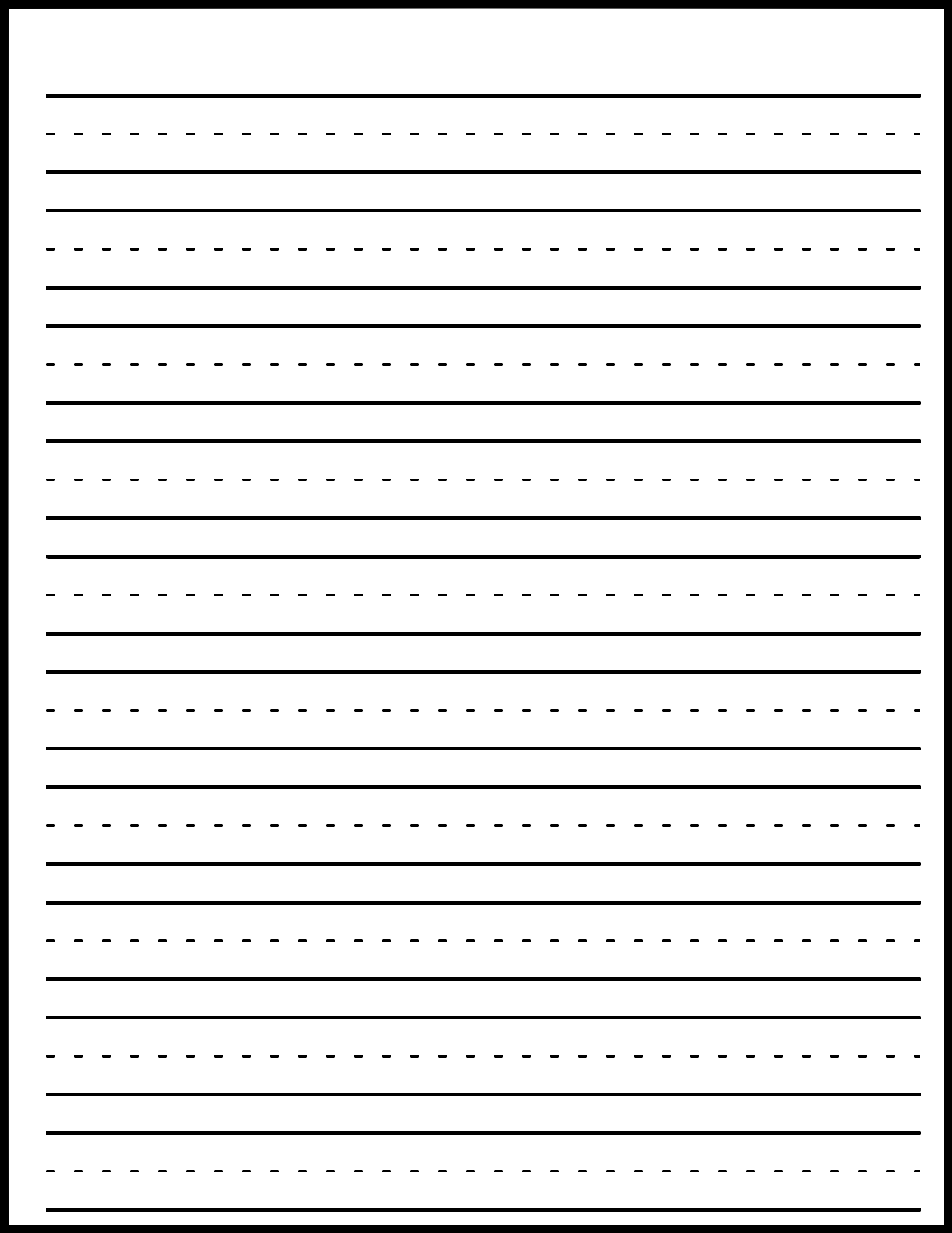 kindergarten writing paper pdf